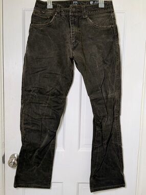 Kuhl Men's Dark Brown Corduroy Straight-Leg Pants